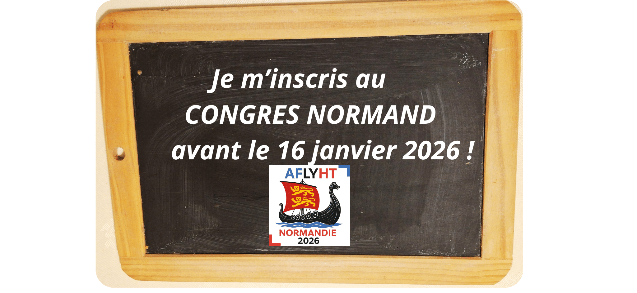 Les inscriptions au Congrès Normand du Havre 2026