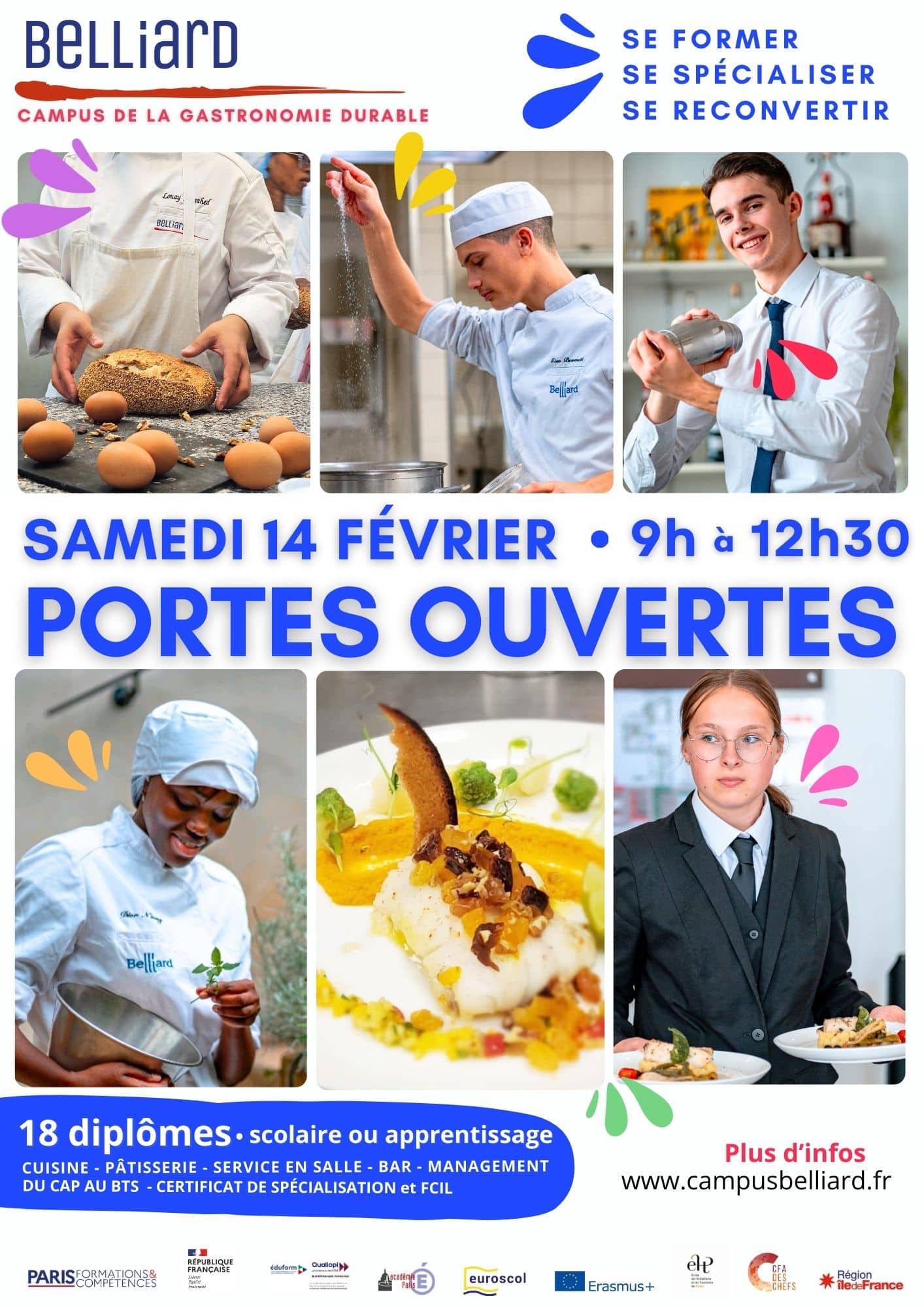 Journées Portes Ouvertes au CAMPUS BELLIARD